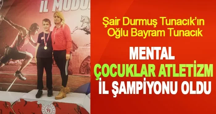 Mental Atletizmde Gurur Tablosu: Bayram Tunacık Samsun İl Şampiyonu Oldu!